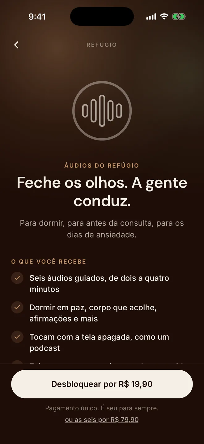 Os áudios do Refúgio